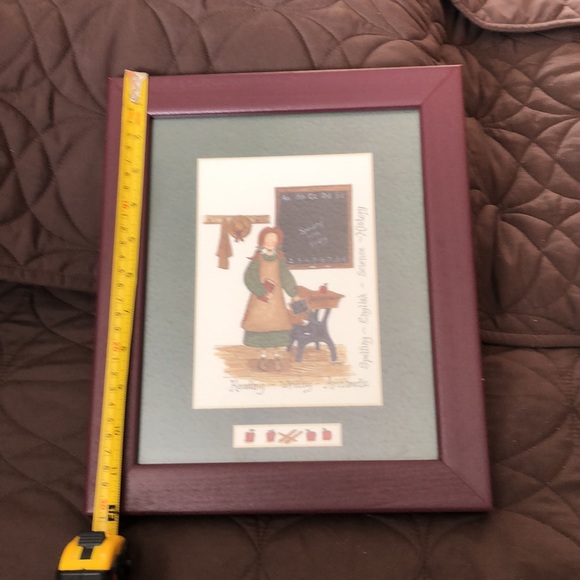 FRAMED SKETCH OF OLDEN DAYS STUDENT - Studying Basics. - #178 - Picture 9 of 13